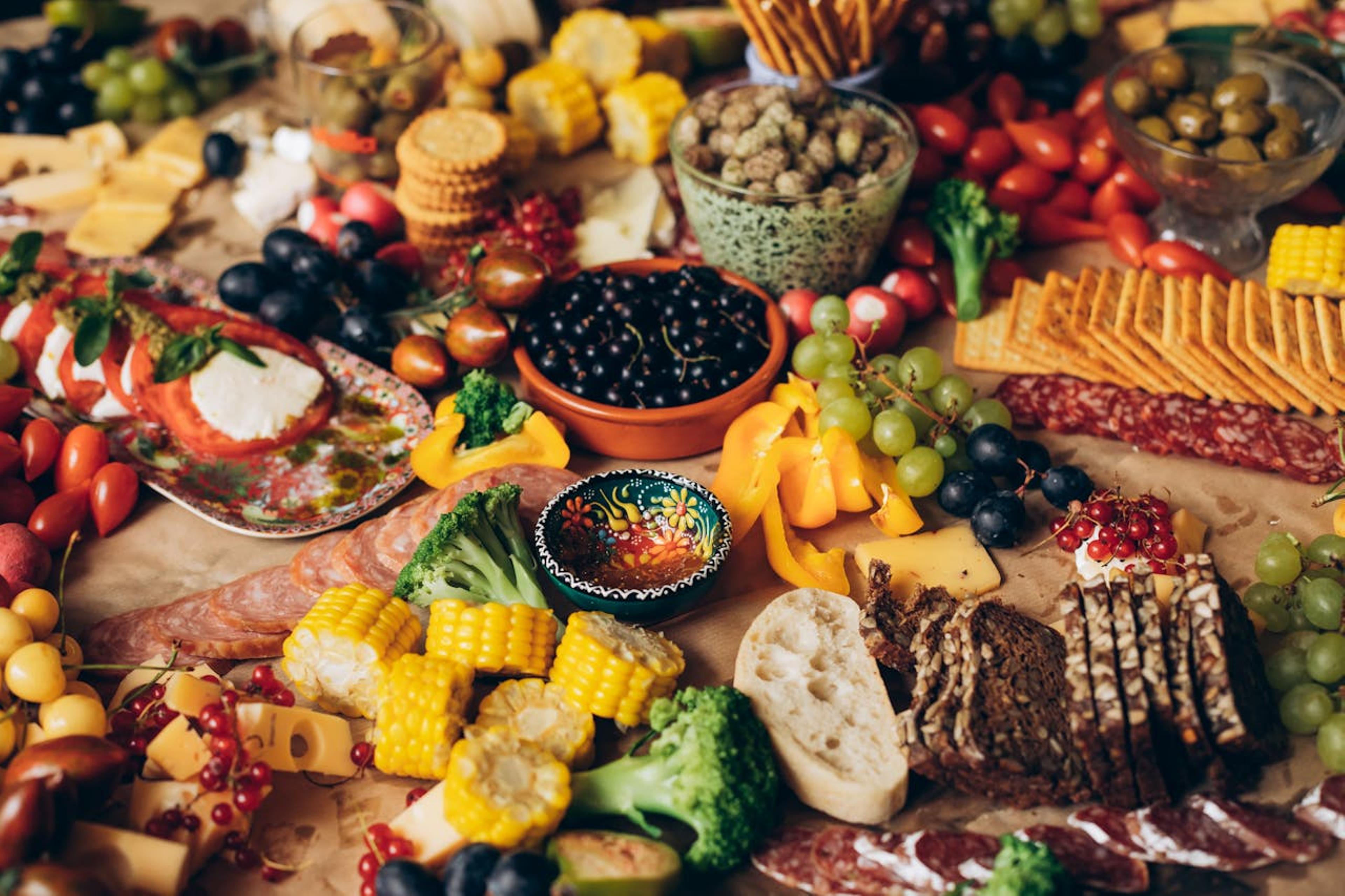 Assorted fresh fruits