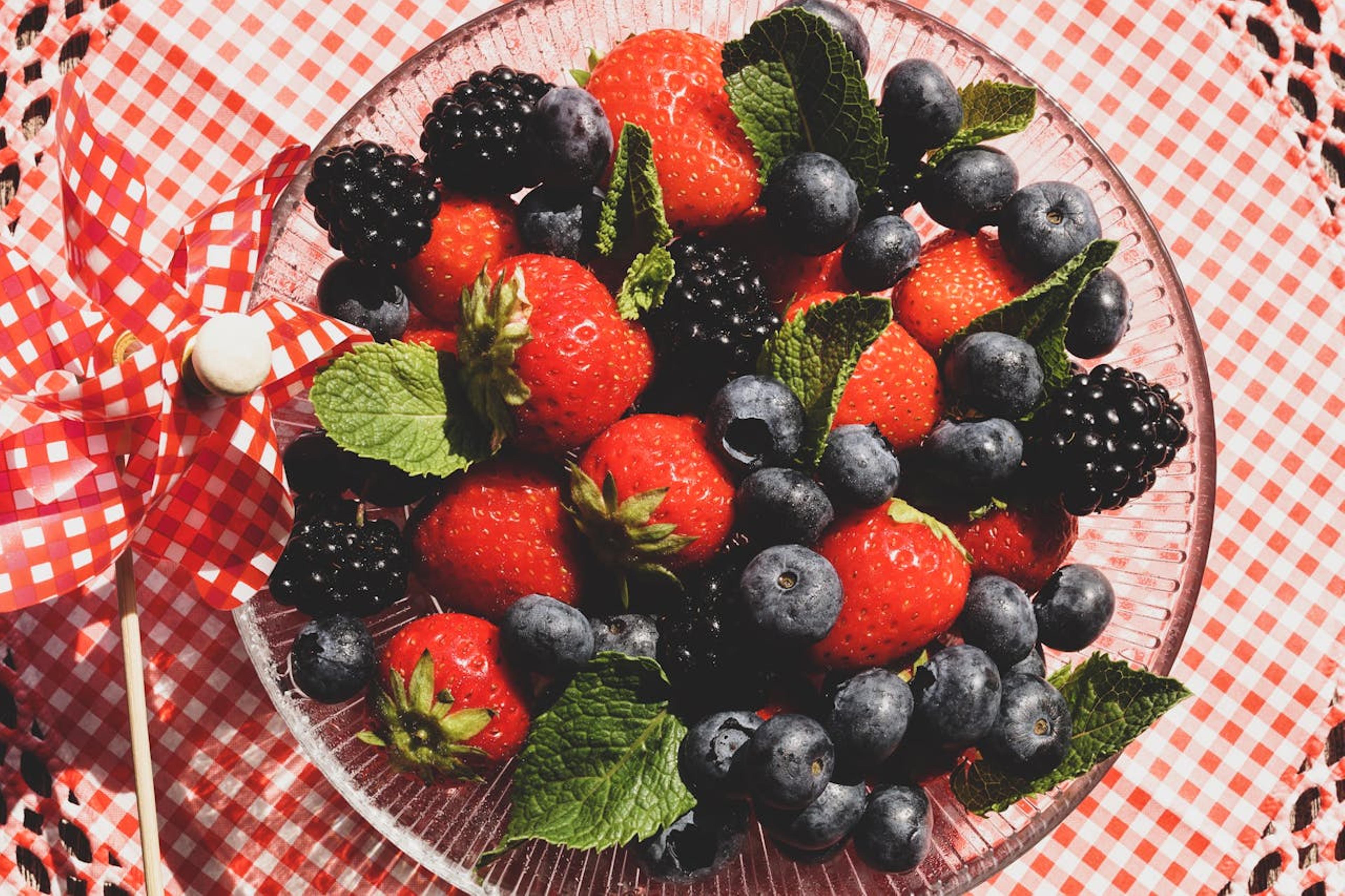 Colorful assortment of fruits